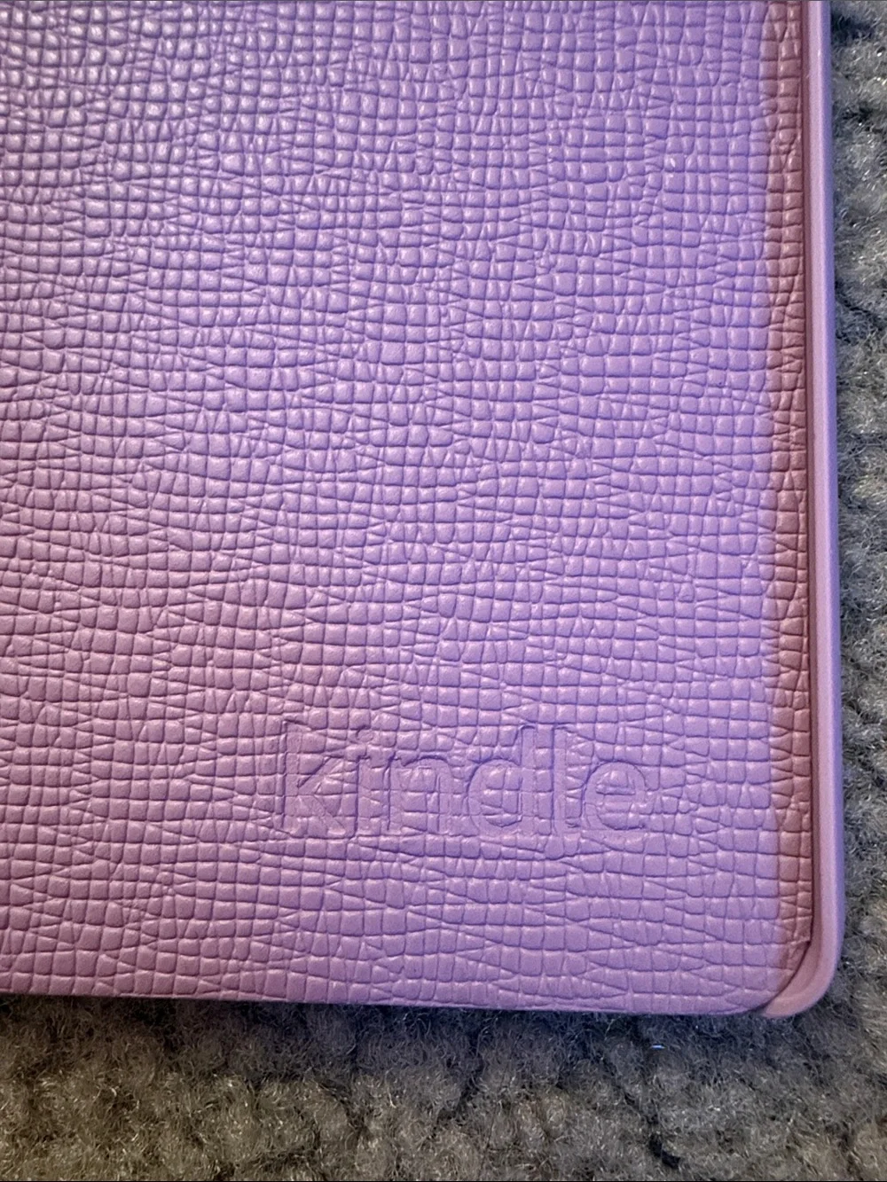 Amazon Kindle protective lavender
